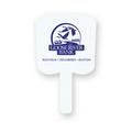 Corrugated Plastic Hand Fan - Bread Shape Rally Hand Fan